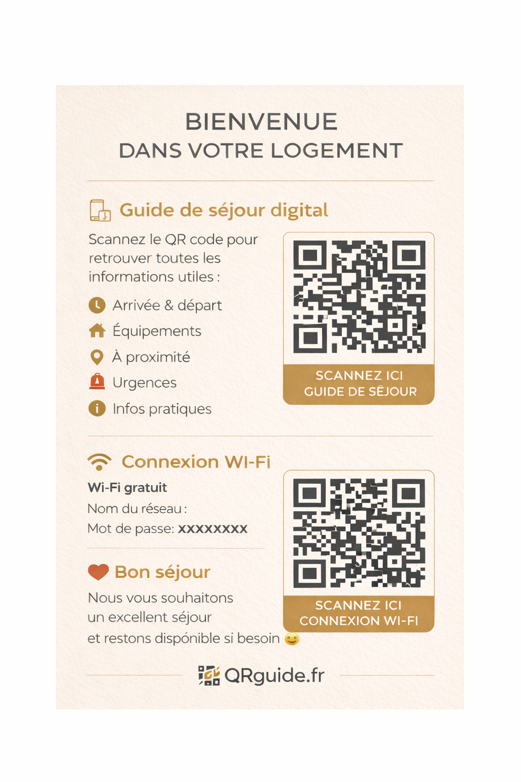 Plaque QR Code